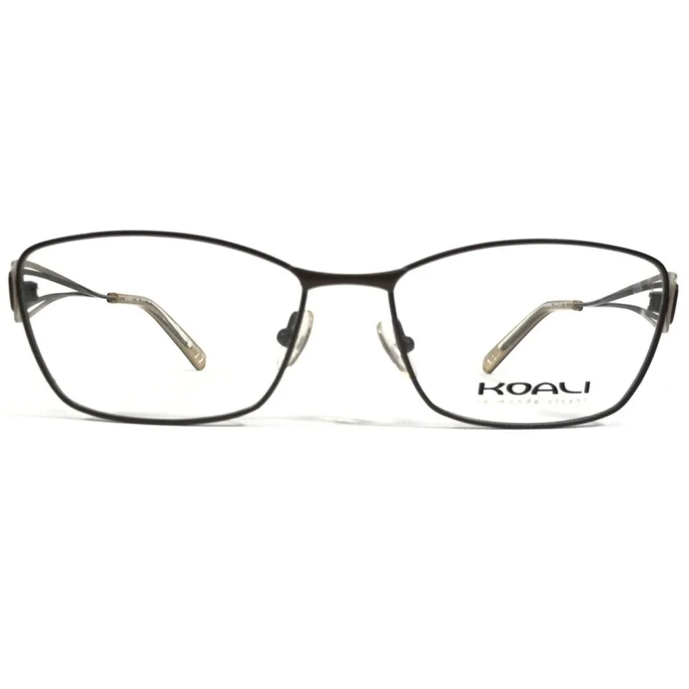 Morel Eyeglasses Frames KOALI 7365K MM011 Brown Square Full Rim 54-16-135